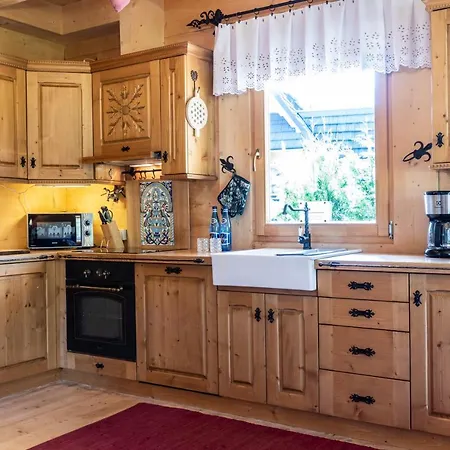 Dağ evi Dom Bajeczna Polana Jacuzzi *