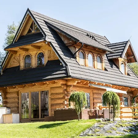 Dağ evi Dom Bajeczna Polana Jacuzzi