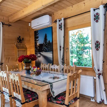 Dağ evi Dom Bajeczna Polana Jacuzzi