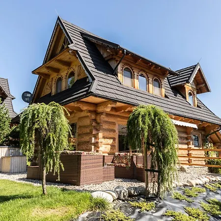 Dağ evi Dom Bajeczna Polana Jacuzzi